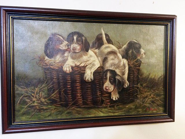 Vintage Estate Painting (1 of 6)