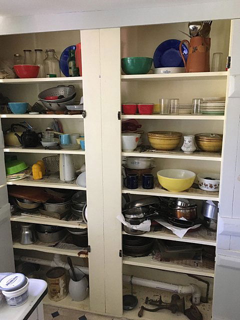 Farm House Kitchen Cabinet Contents (1 of 10)