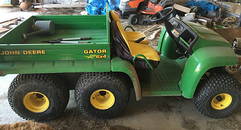 John Deere 6x4 Gator with Dump Bed