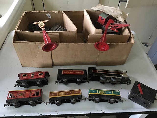 Vintage Toy Train Set (1 of 10)