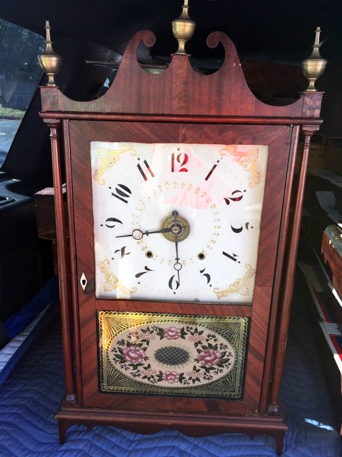 Eli Terry and Sons Pillar and Scroll Clock (1 of 8)