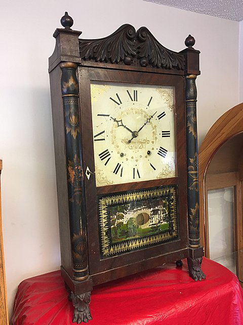 Seth Thomas Column and Splat Clock (1 of 10)