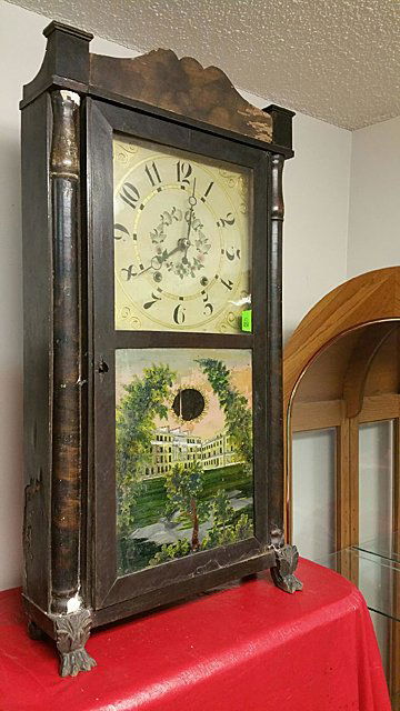 Eli Terry, Jr. Empire Shelf Clock (1 of 8)