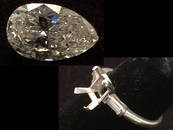 2.01 Carat Diamond & Platinum Setting