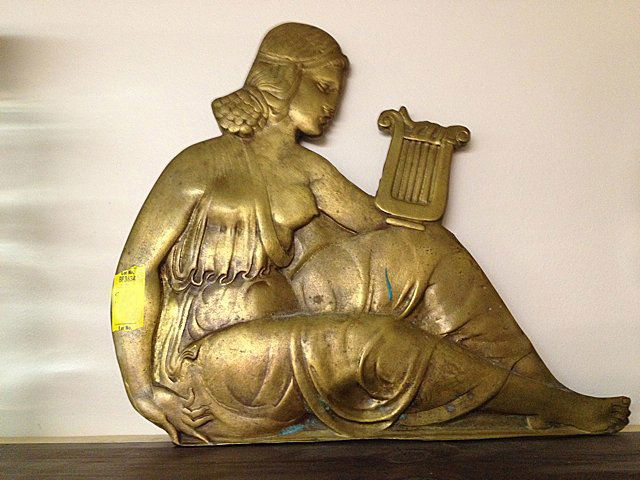 Antique Bronze Plaque (1 of 1)