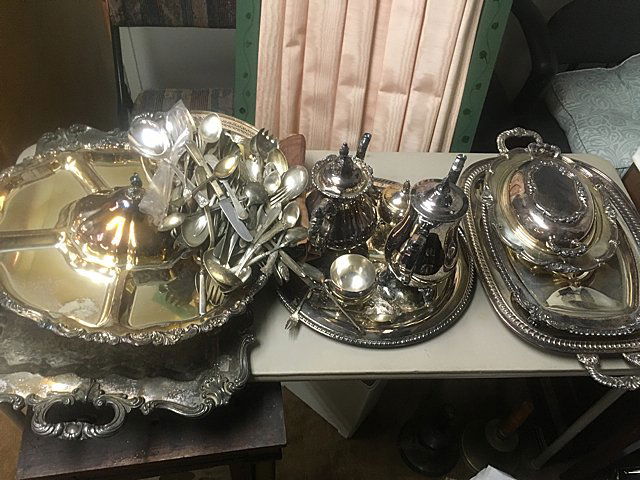 Silver Plate Lot (1 of 10)