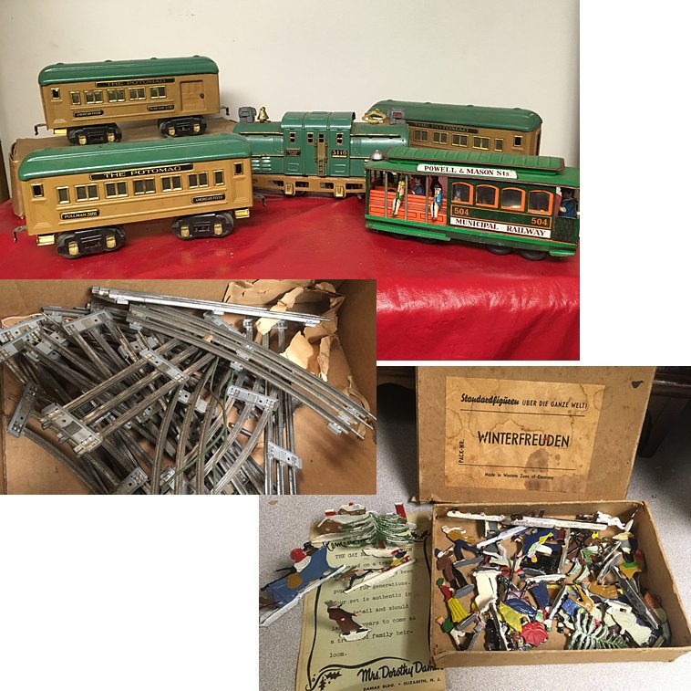 Vintage American Flyer Toy Train Set (1 of 10)