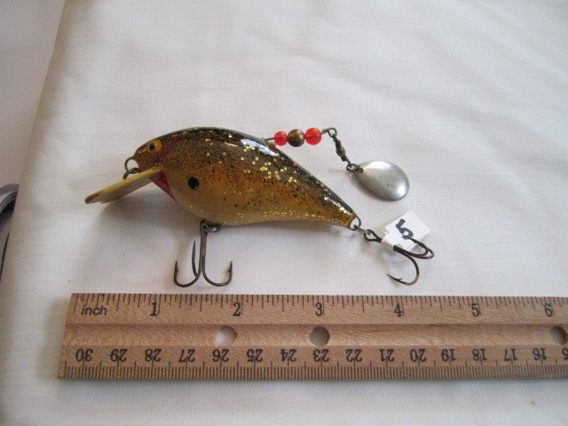 Rare Fred C Young Hand Carved Lures 2011-03-19 Auction - 364 Price