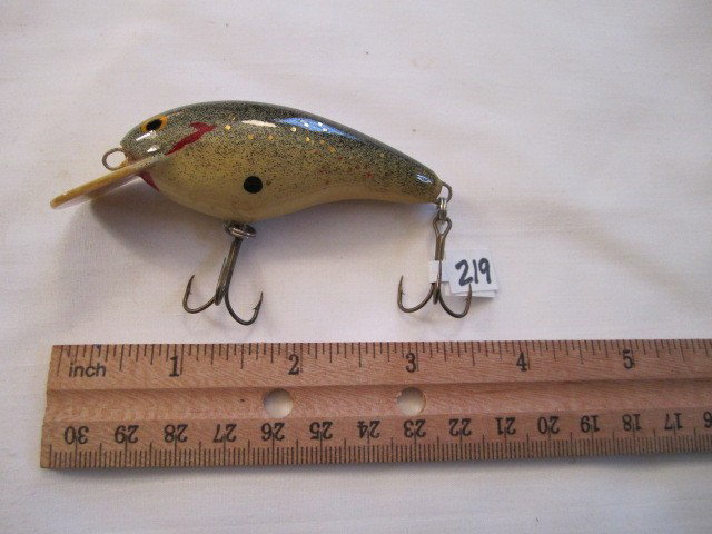 Rare Fred C Young Hand Carved Lures 2011-03-19 Auction - 364 Price