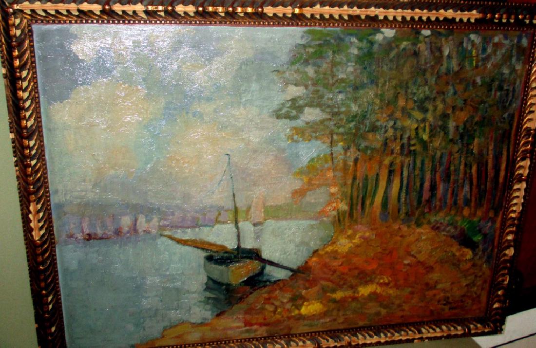 Impressionistic Painting on Board (1 of 1)