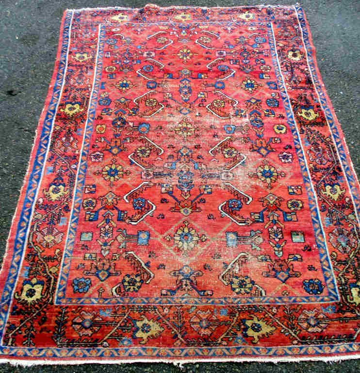 Old Hamadan Oriental Carpet (1 of 1)