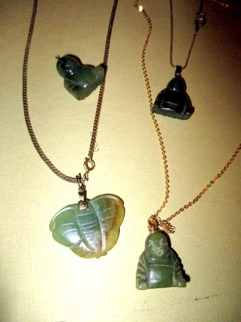 Lot of Four Jade Pendants (1 of 1)