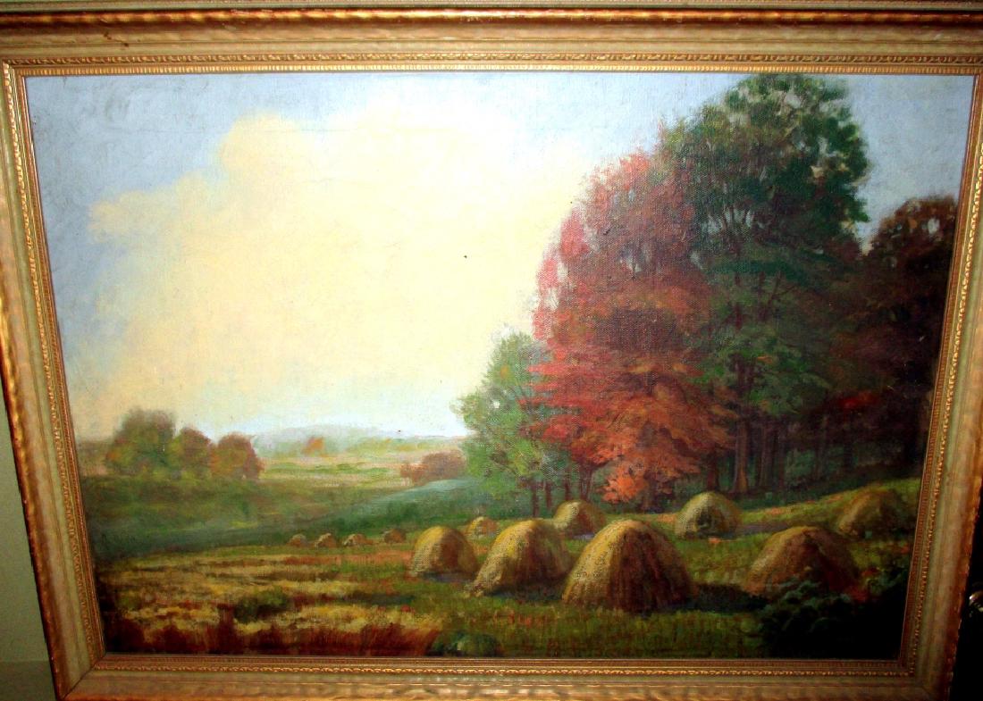 Pastoral Autumn Oil Painting (1 of 1)