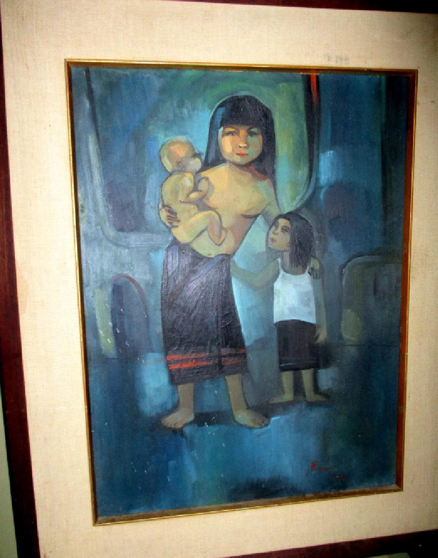 Oil Painting on Canvas (1 of 2)