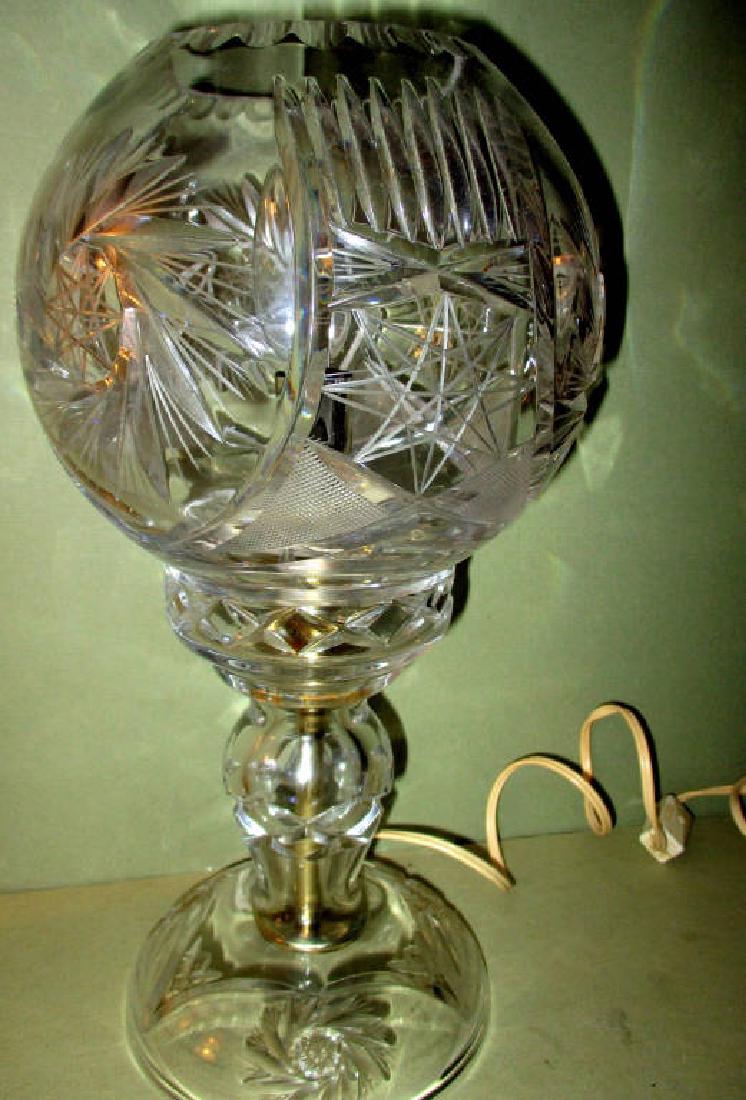 Cut Glass Table Lamp (1 of 1)