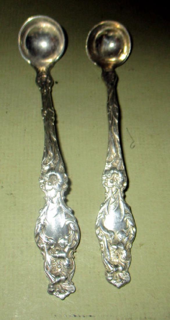 Two Sterling Jam or Condiment Ladles (1 of 1)