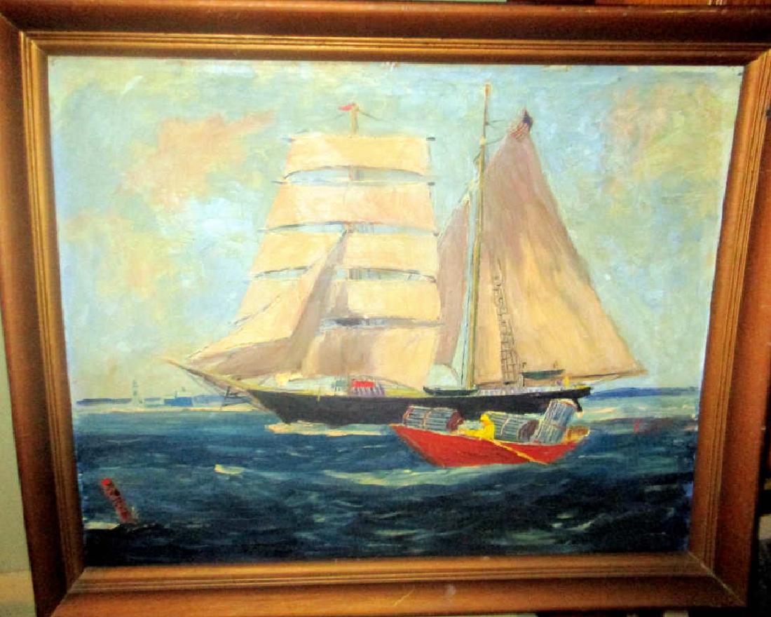Painting of Clipper Ship of R. Frye (1 of 1)