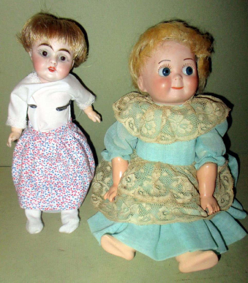 Two Bisque Head Dolls (1 of 1)