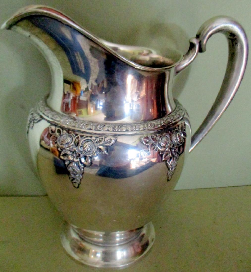 Beautiful Sterling Water Pitcher by Wallace (1 of 2)
