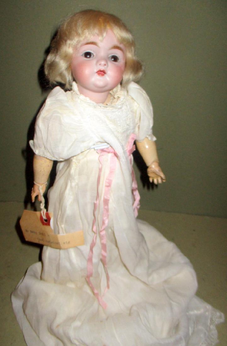 German Porcelain Head Antique Doll (1 of 1)
