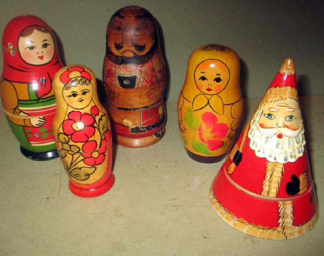 Five Russian Wood Doll in Doll Toys (1 of 1)