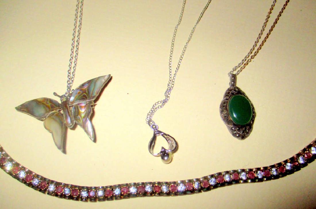 4 Piece Lot of Sterling Silver Jewelry (1 of 1)