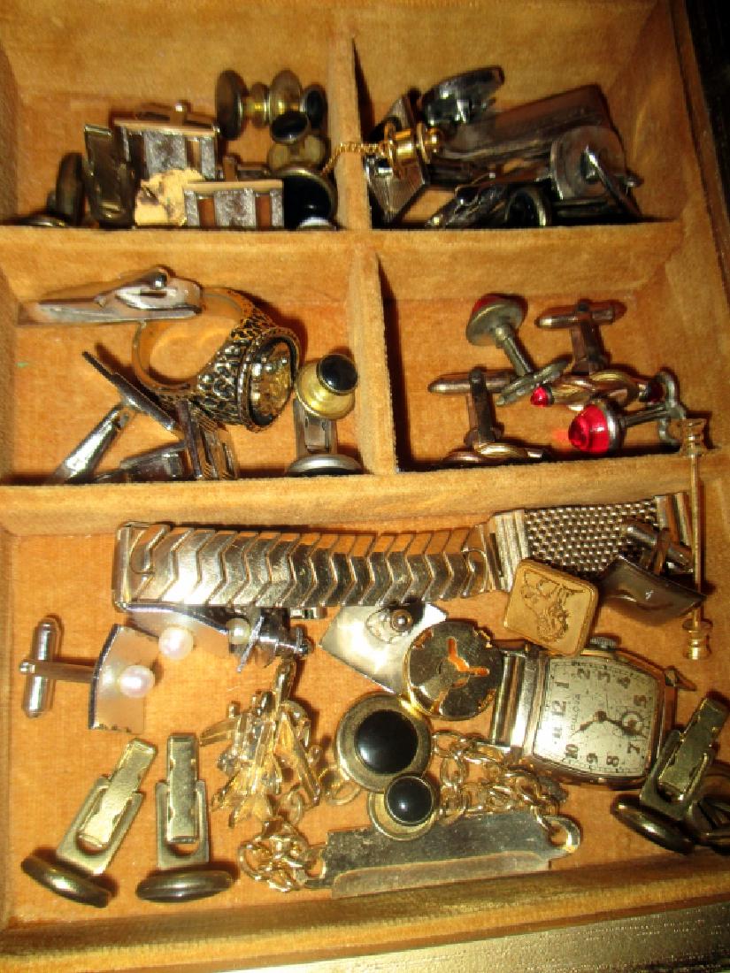 Box Lot of Men's Jewelry (1 of 1)