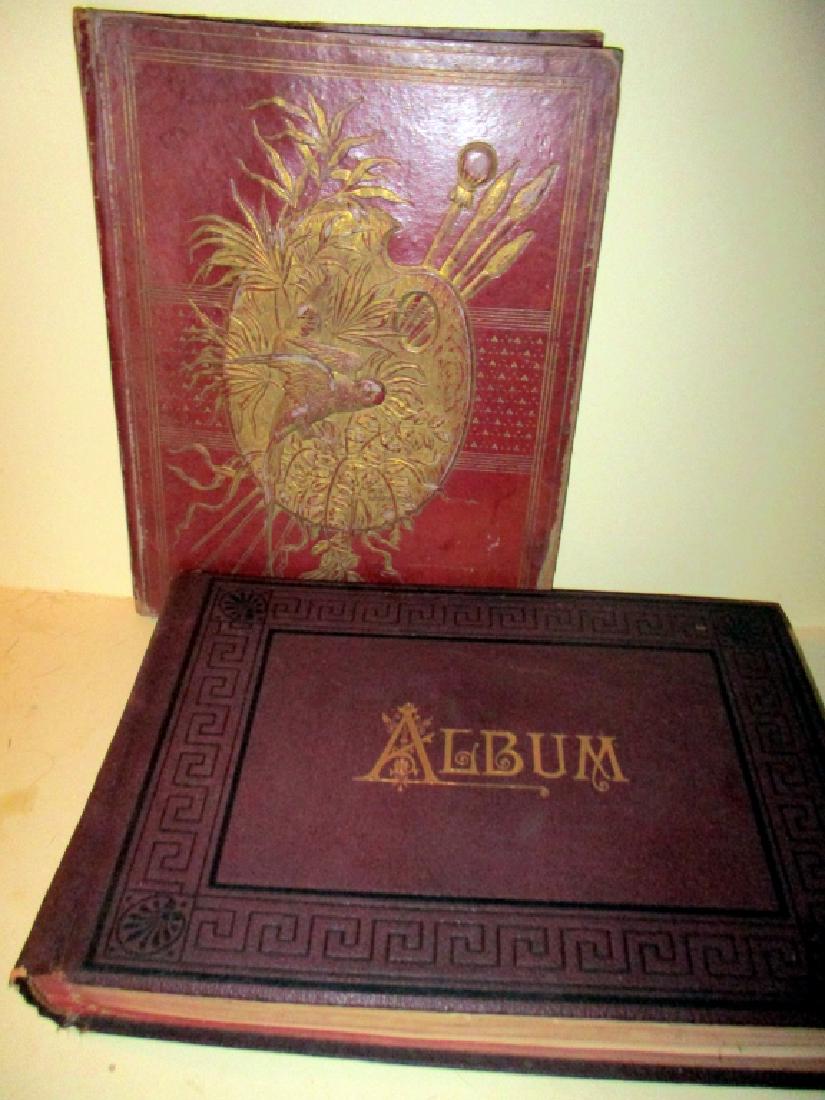 Two Antique Scrapbook Albums (1 of 5)