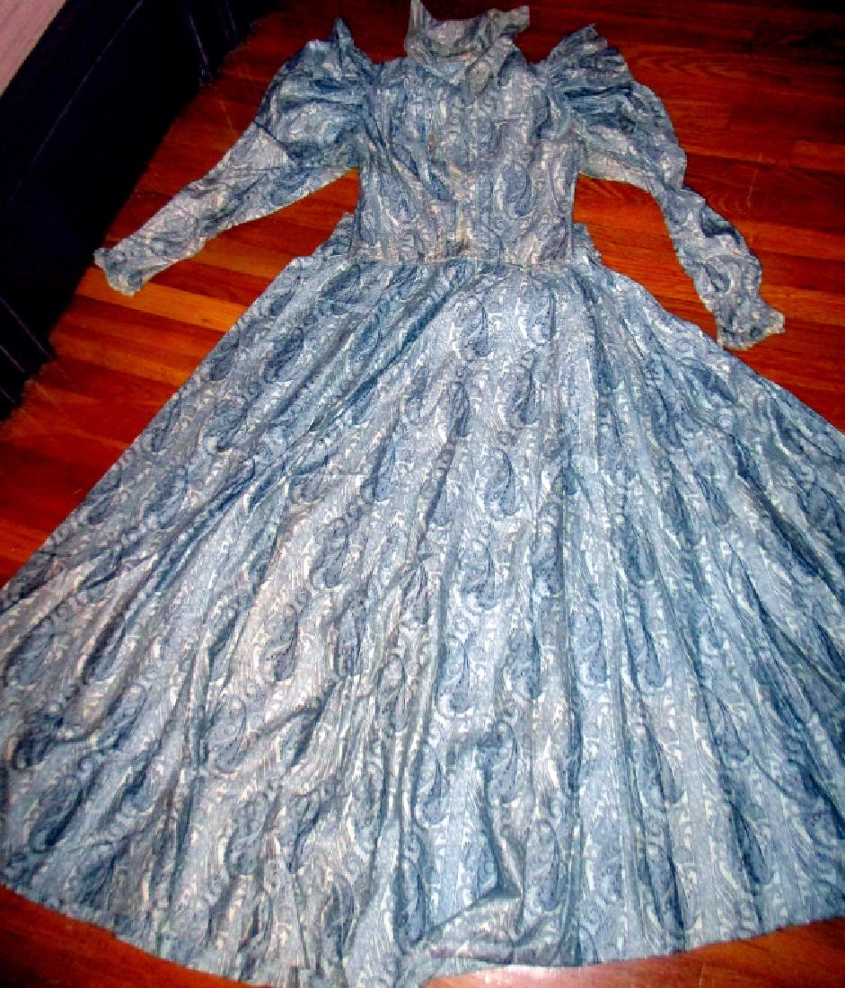 Victorian Summer Dress & Top Cotton Circa 1890 (1 of 1)