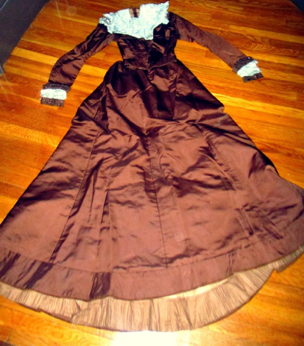 Victorian Dress & Top in Silk Taffeta (1 of 2)