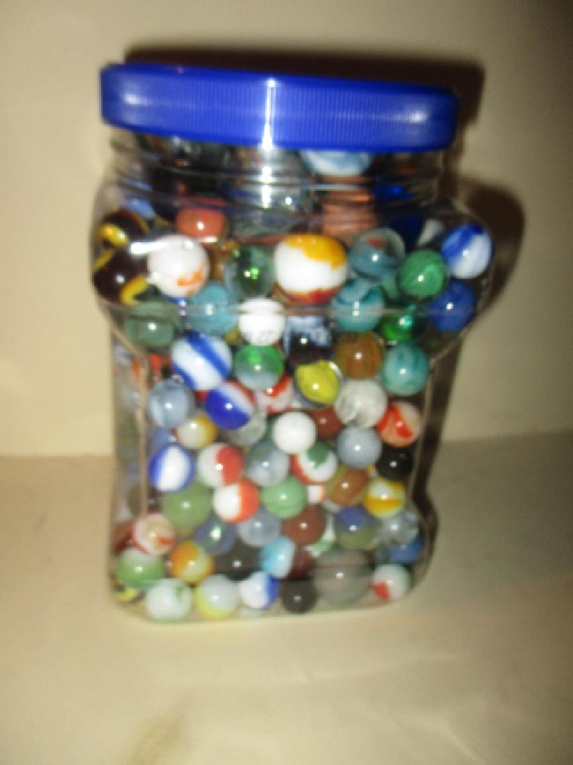 Jar Filled With Old Marbles (1 of 3)