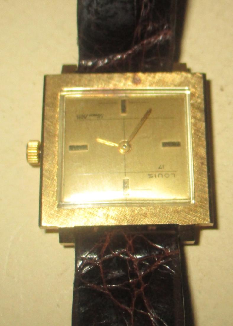 Vintage Louis 14K Gold Men's Watch (1 of 2)