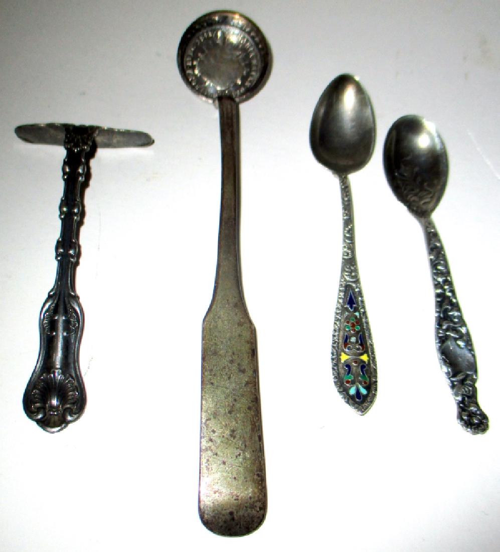 Four Piece Lot of Silver Flatware (1 of 2)