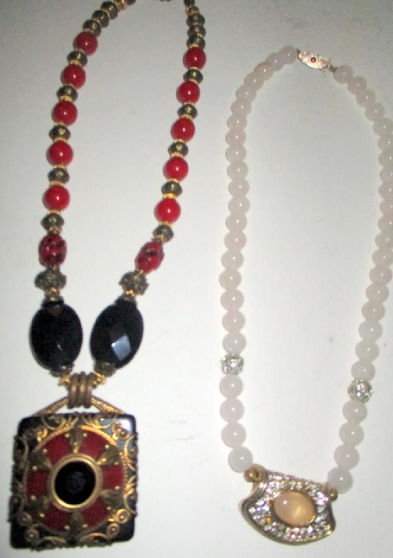 Two Vintage Style Necklaces (1 of 1)