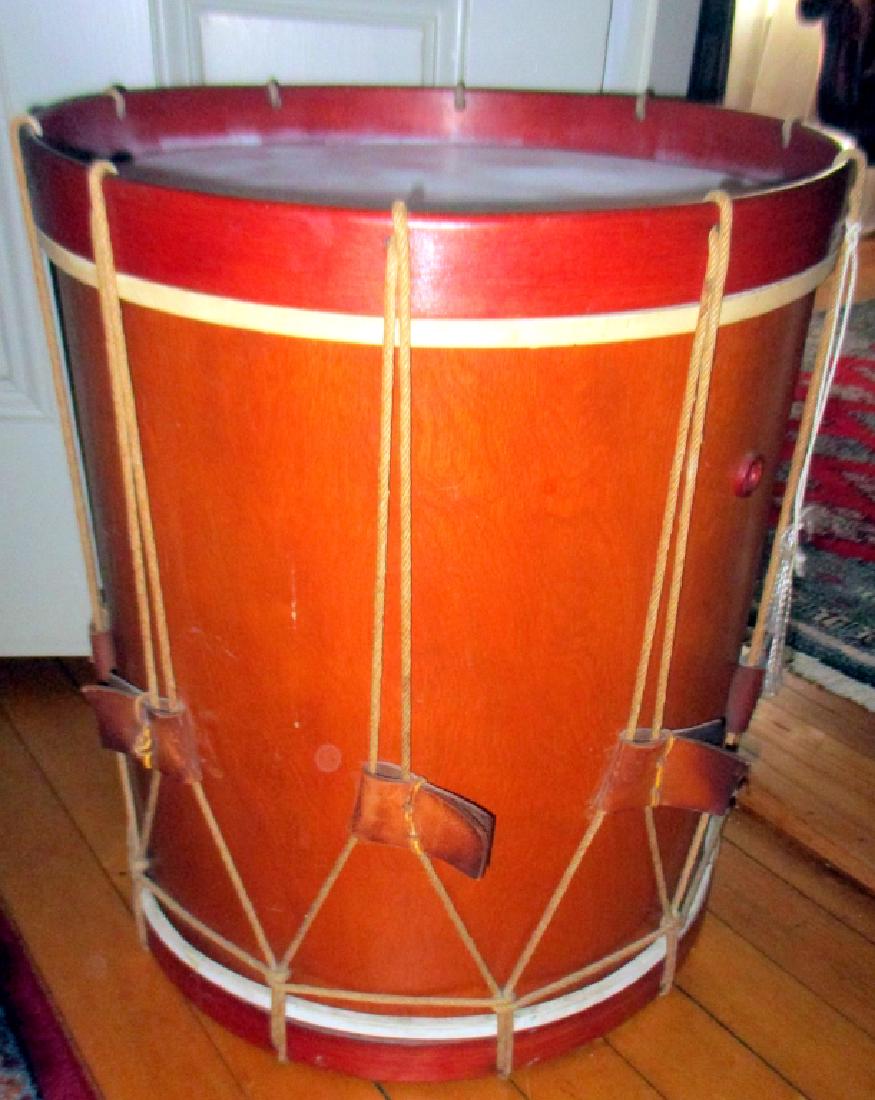 Mid Century Signed Eames Drum Table