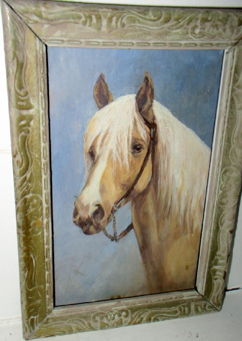 Small Oil Painting of a Horse (1 of 1)