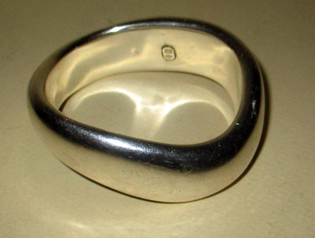 Heavy Sterling Cuff Bracelet (1 of 1)