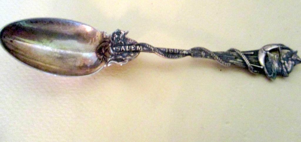 Sterling Salem Witch Spoon (1 of 3)