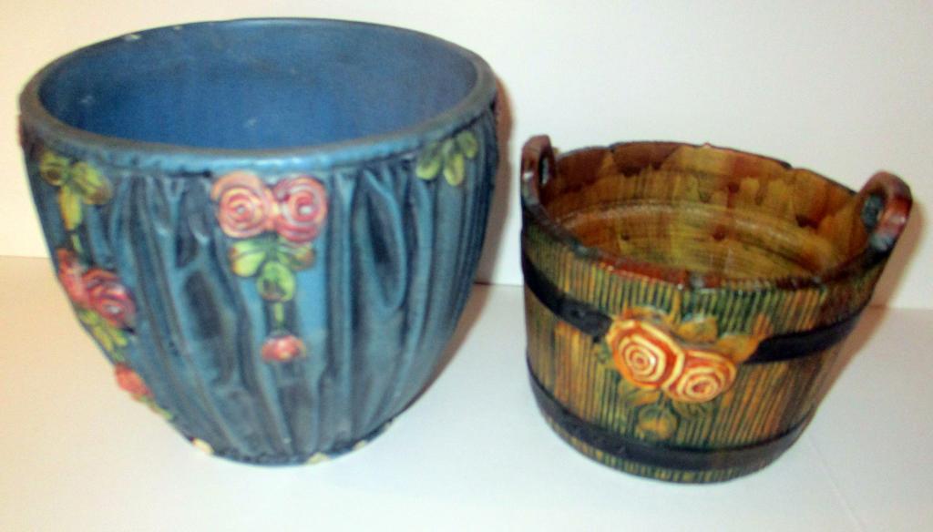 Two Weller Pottery Planters (1 of 2)