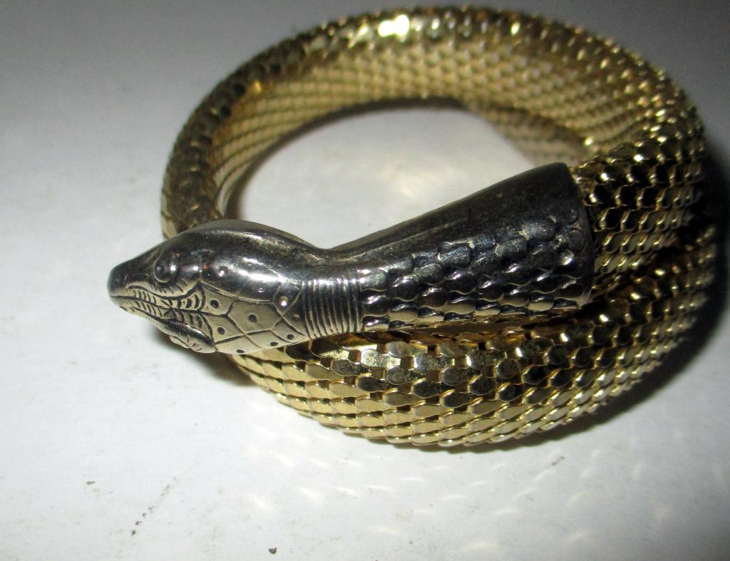 Whiting & Davis Snake Bracelet (1 of 1)