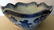 Antique Chinese Canton Cut Corner Bowl