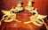 Pair of Winged Dragon Candlesticks