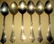 Set of Six Sterling Table Spoons for Tiffany & Co
