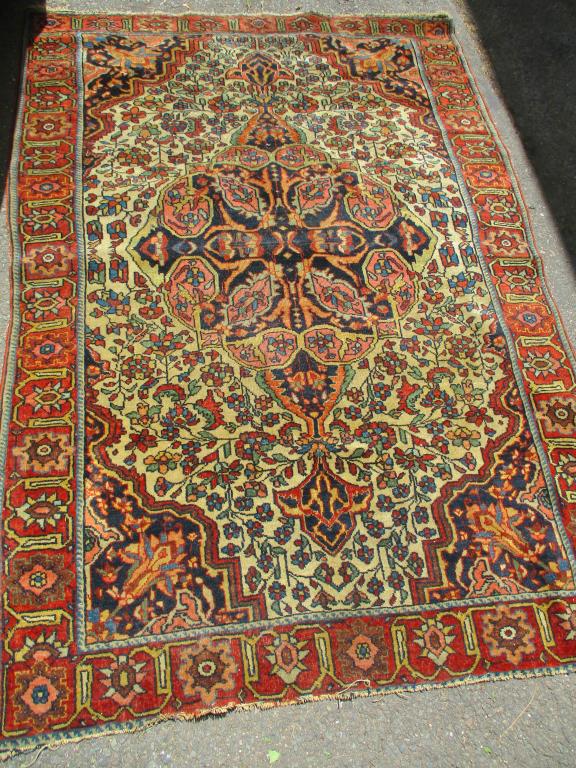 Antique Oriental Tabriz Rug (1 of 2)
