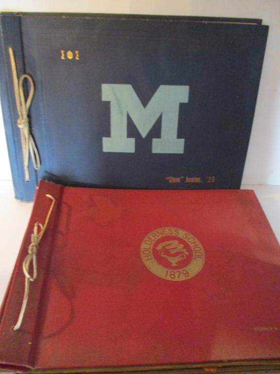 Two Scrapbooks of U. Maine & Holderness School (1 of 6)