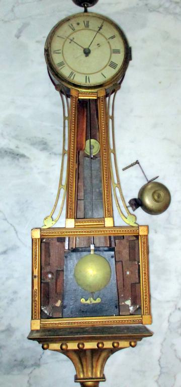 Incomplete E. Currier Wall Clock, Salem (1 of 5)