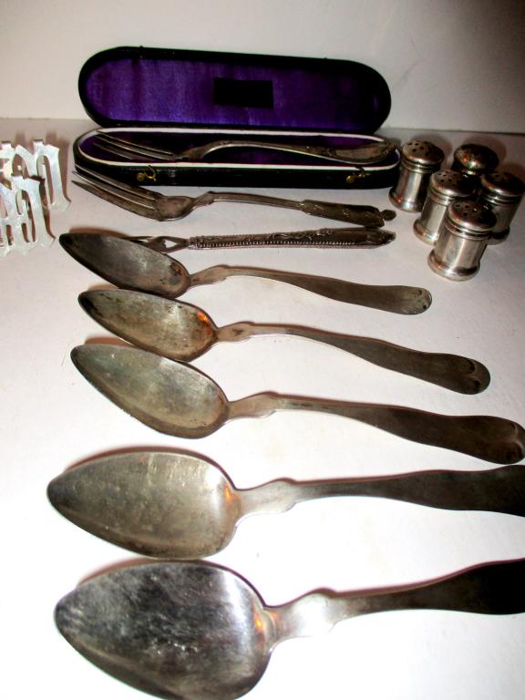 Misc. Lot of Sterling & Coin Silver (1 of 1)