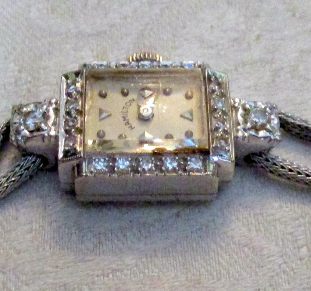 14 KT Gold & Diamond Cocktail Watch (1 of 2)