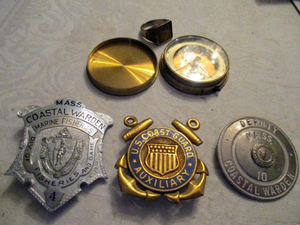 Lot of Coast Guard Warden Badges (1 of 2)