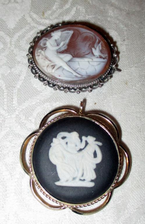 Lot of Cameo Jewelry (1 of 1)